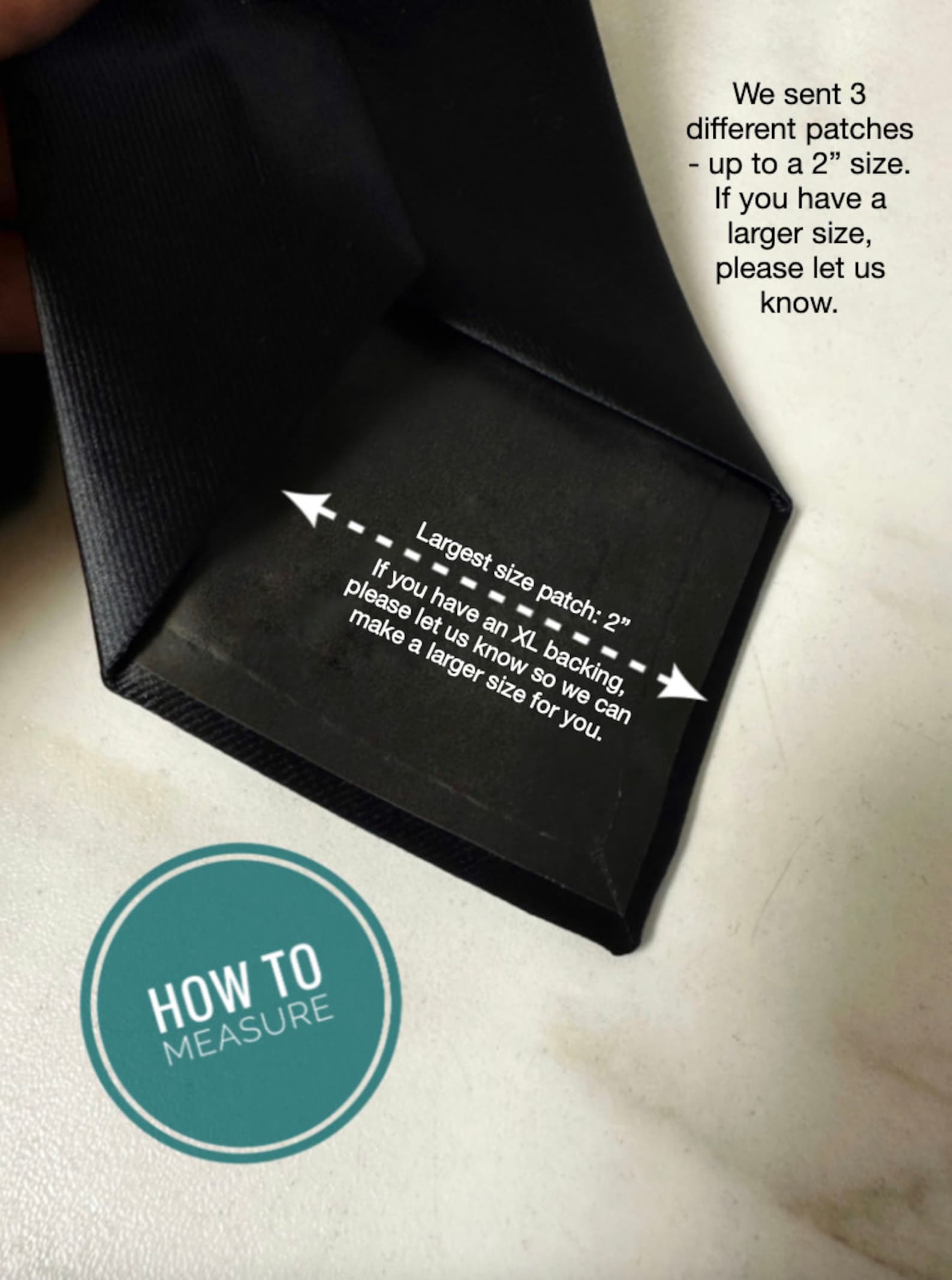 Personalized Peel-and-Stick Photo Tie Patch Capture Memories with Style - Image 5