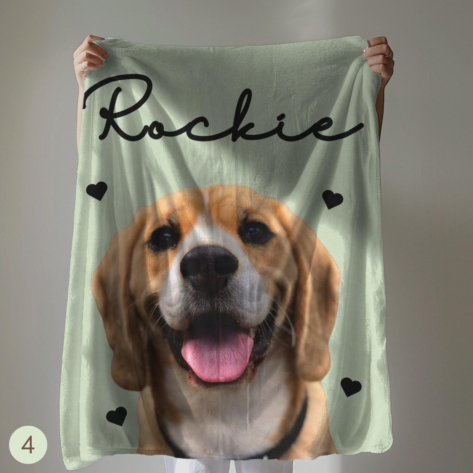 Personalized Pet Blanket Snuggle Up with Your Furry Friend’s Unique Charm