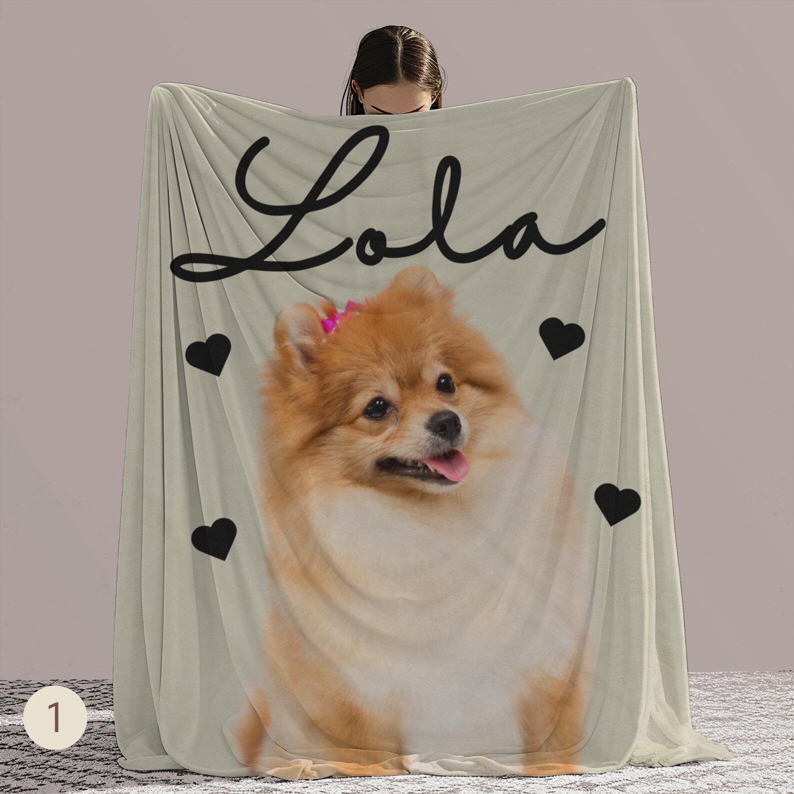 Personalized Pet Blanket Snuggle Up with Your Furry Friend’s Unique Charm