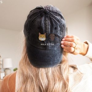 Personalized Pet Hat Embroidered with Your Furry Friend’s Photo