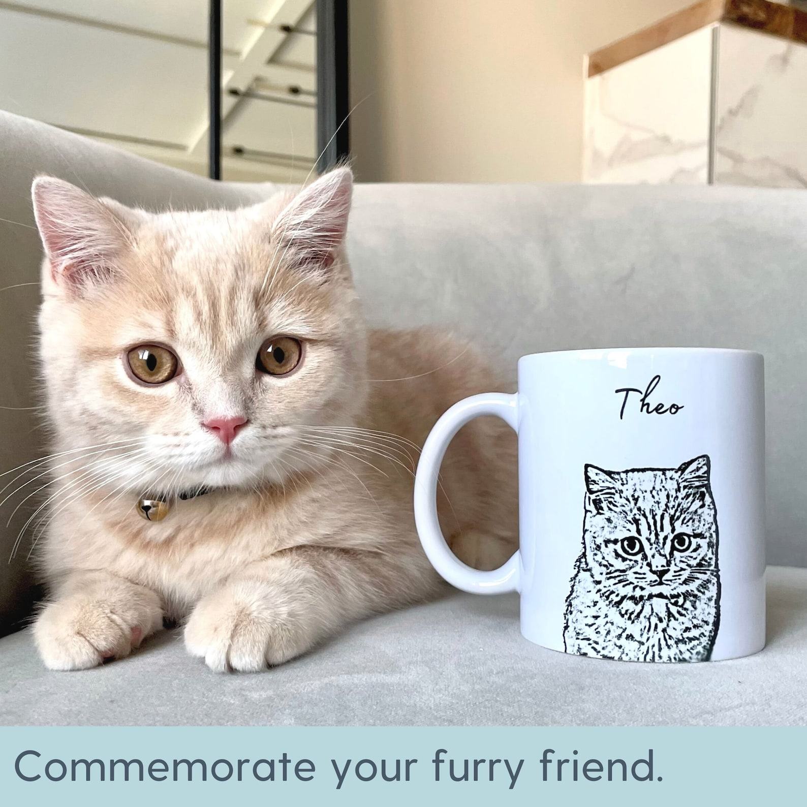 Personalized Pet Mug Sip with Your Furry Friend’s Charm