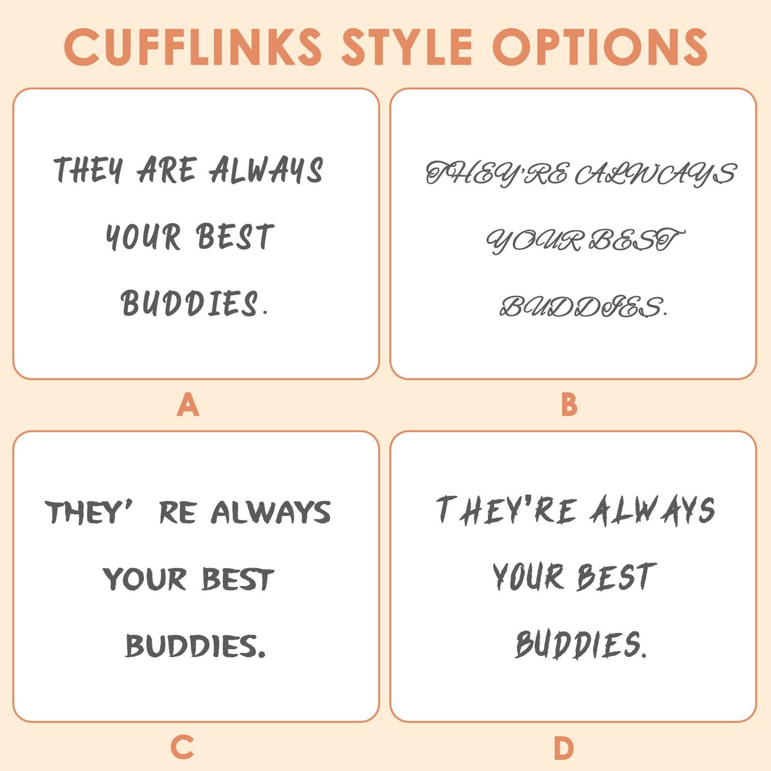 Personalized Pet Portrait Cufflinks Cherish Your Furry Friend’s Memory