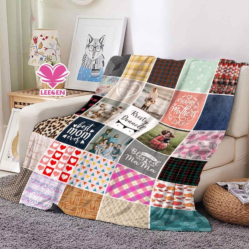Personalized Photo Blanket Capture Memories, Create Comfort