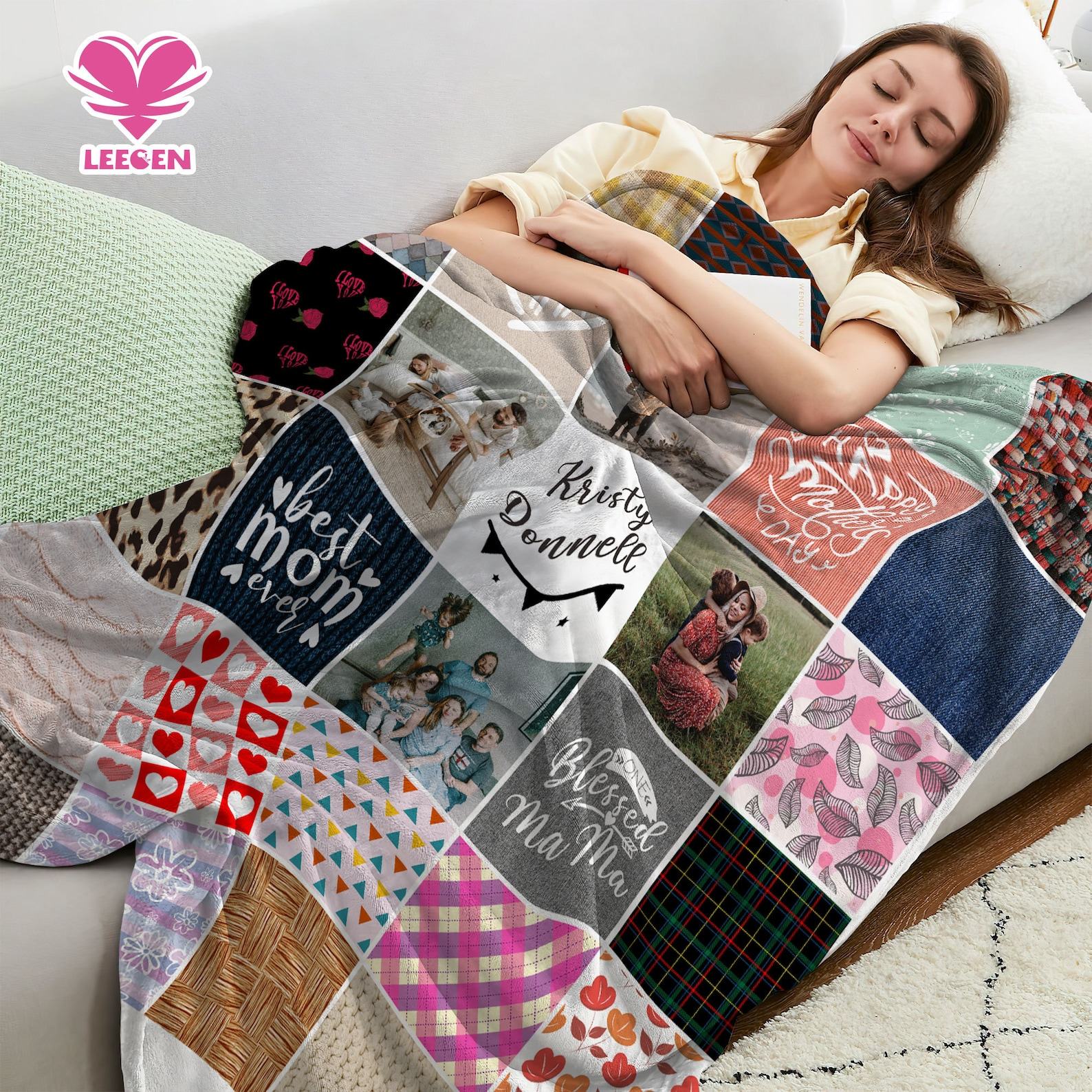 Personalized Photo Blanket Capture Memories, Create Comfort