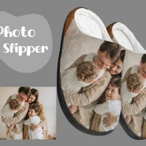 Personalized Photo Slippers Create Unique Items for Loved Ones with 37 Color Options