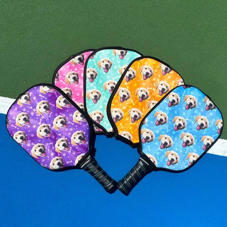 Personalized Pickleball Cover Show Off Your Furry Friend on the Court