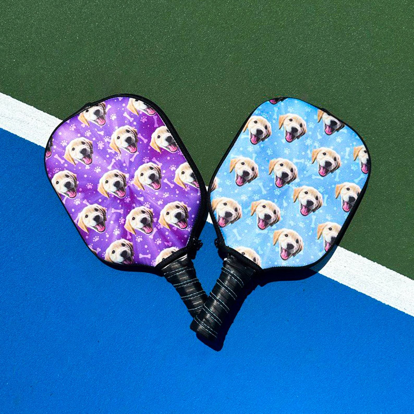 Personalized Pickleball Cover Show Off Your Furry Friend on the Court