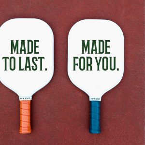 Personalized Pickleball Paddle Turquoise Blue Premium Item for Pickleball Enthusiasts