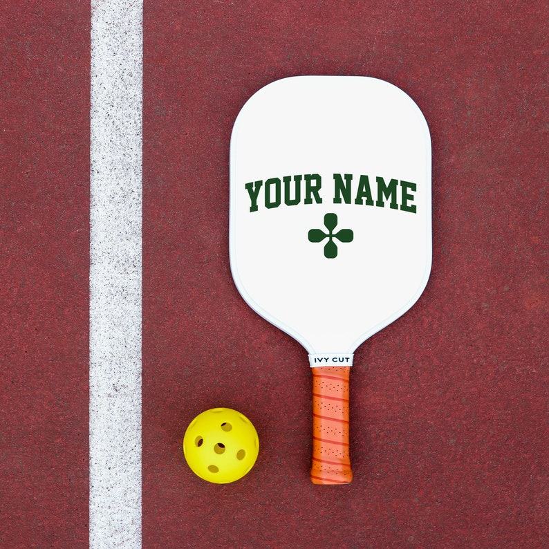 Personalized Pickleball Paddle Unleash Your Tiger Spirit with a Custom Design