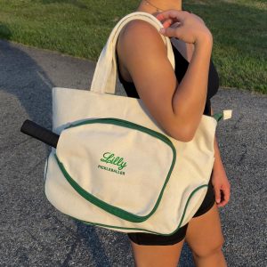 Personalized Pickleball Paradise Your Custom Monogrammed Duffel for Pickleball Perfection