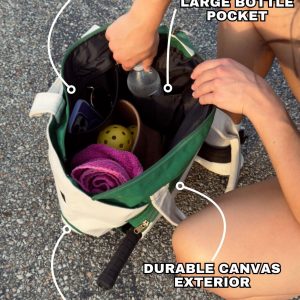 Personalized Pickleball Paradise Your Custom Monogrammed Duffel for Pickleball Perfection