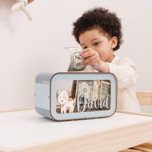 Personalized Piggy Bank A Unique Item for Kids, Crafted with Love