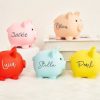 Personalized Piggy Bank for Girls & Boys – Custom Name Large Piggy Bank – Unique Kids Birthday & Baby Shower Present