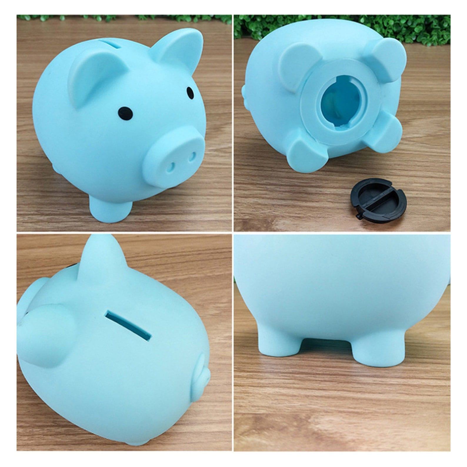 Personalized Piggy Bank for Girls & Boys – Custom Name Large Piggy Bank – Unique Kids Birthday & Baby Shower Present