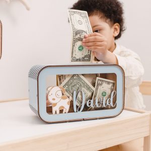 Personalized Piggy Bank for Kids A Cherished Keepsake for Your Little One