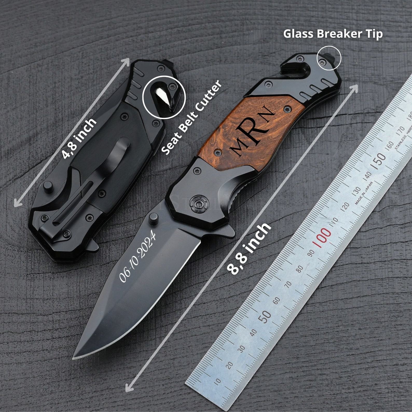 Personalized Pocket Knife The Interesting  Father’s Day Item for Dad, Grandpa, or Boyfriend