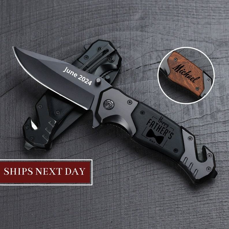 Personalized Pocket Knife The Interesting  Father’s Day Item for Dad, Grandpa, or Boyfriend