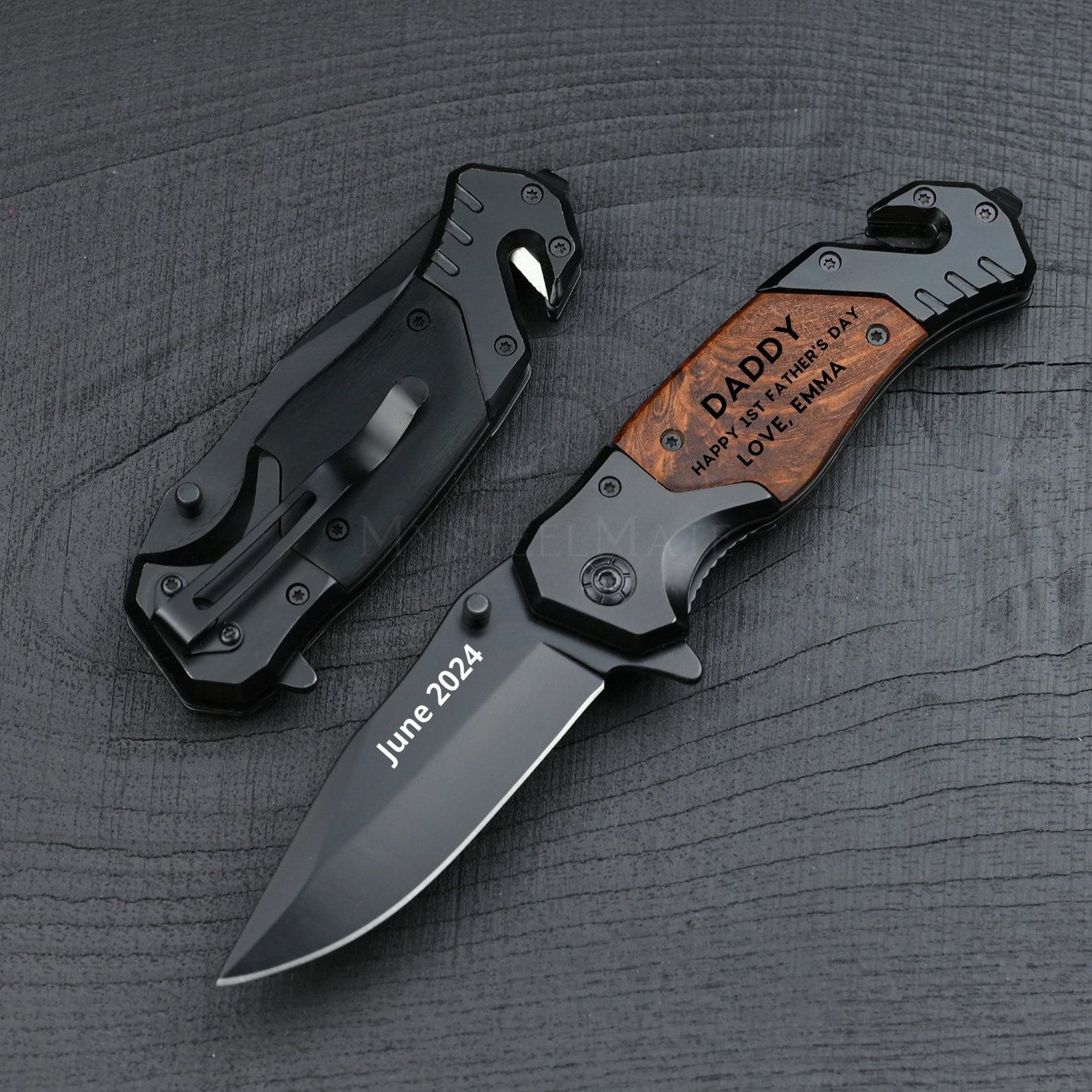 Personalized Pocket Knife The Interesting  Father’s Day Item for Dad, Grandpa, or Boyfriend