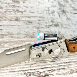 Personalized Pocket Knife with Flashlight The Ultimate Item for Men