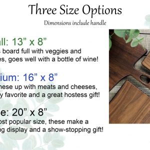 Personalized Rustic Charcuterie Board A Unique Wedding or Anniversary Item