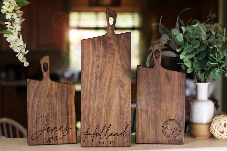 Personalized Rustic Charcuterie Board The Interesting Wedding Item and Farmhouse Decor