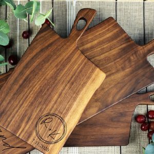 Personalized Rustic Charcuterie Board The Interesting  Wedding Item and Farmhouse Decor