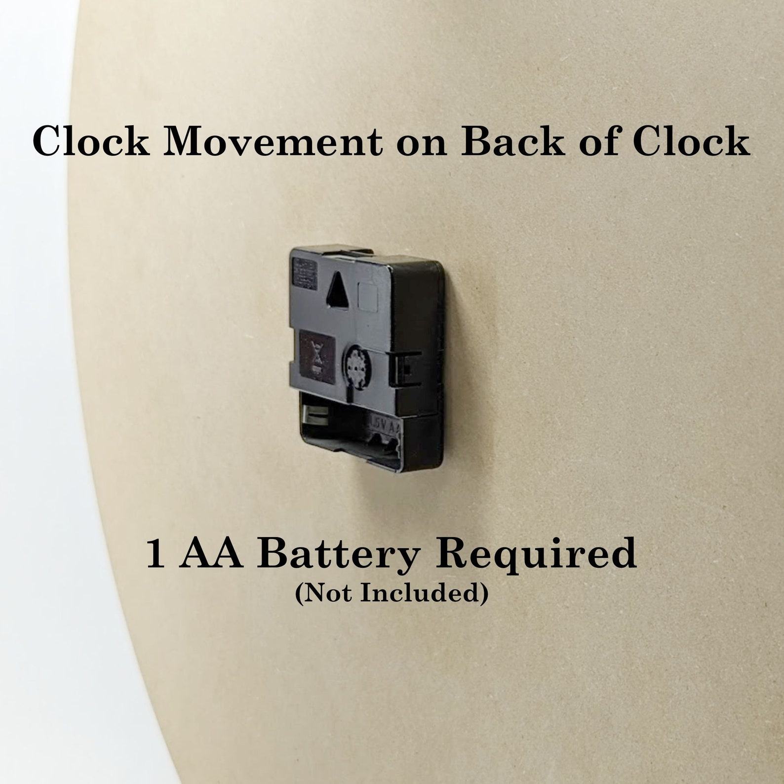 Personalized Rustic Clock Timeless Charm for Your Home - Image 3