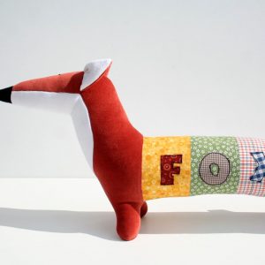 Personalized Rusty Foxy The Interesting  Baby Shower Item and Kids Room Decor