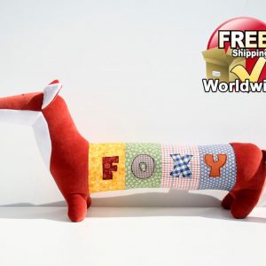 Personalized Rusty Foxy The Interesting  Baby Shower Item and Kids Room Decor