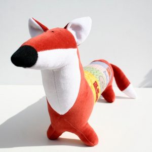 Personalized Rusty Foxy The Interesting  Baby Shower Item and Kids Room Decor