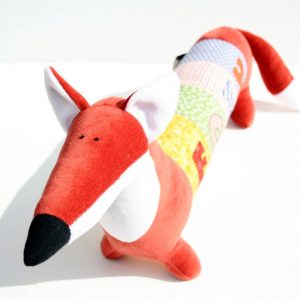 Personalized Rusty Foxy The Interesting  Baby Shower Item and Kids Room Decor