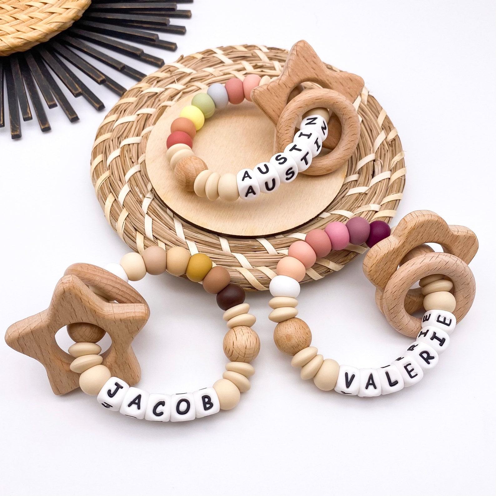 Personalized Sensory Rainbow Baby Toy A Unique Item for Little Explorers