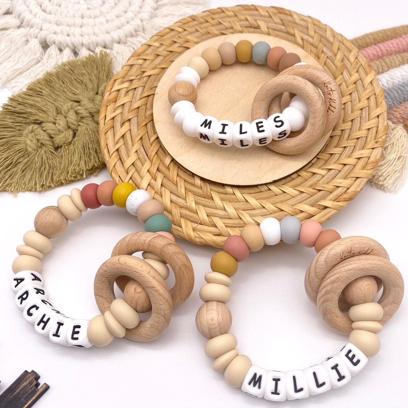 Personalized Sensory Rainbow Baby Toy A Unique Item for Little Explorers