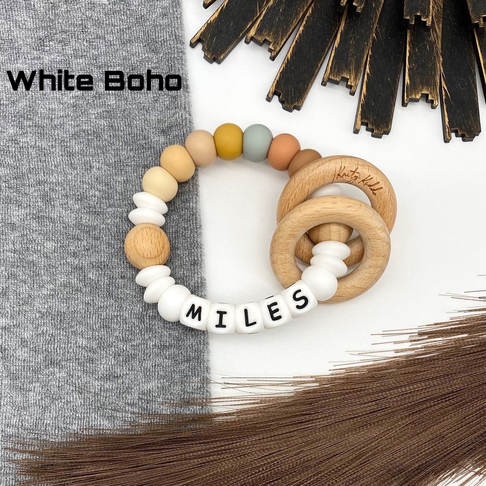 Personalized Sensory Rainbow Baby Toy A Unique Item for Little Explorers