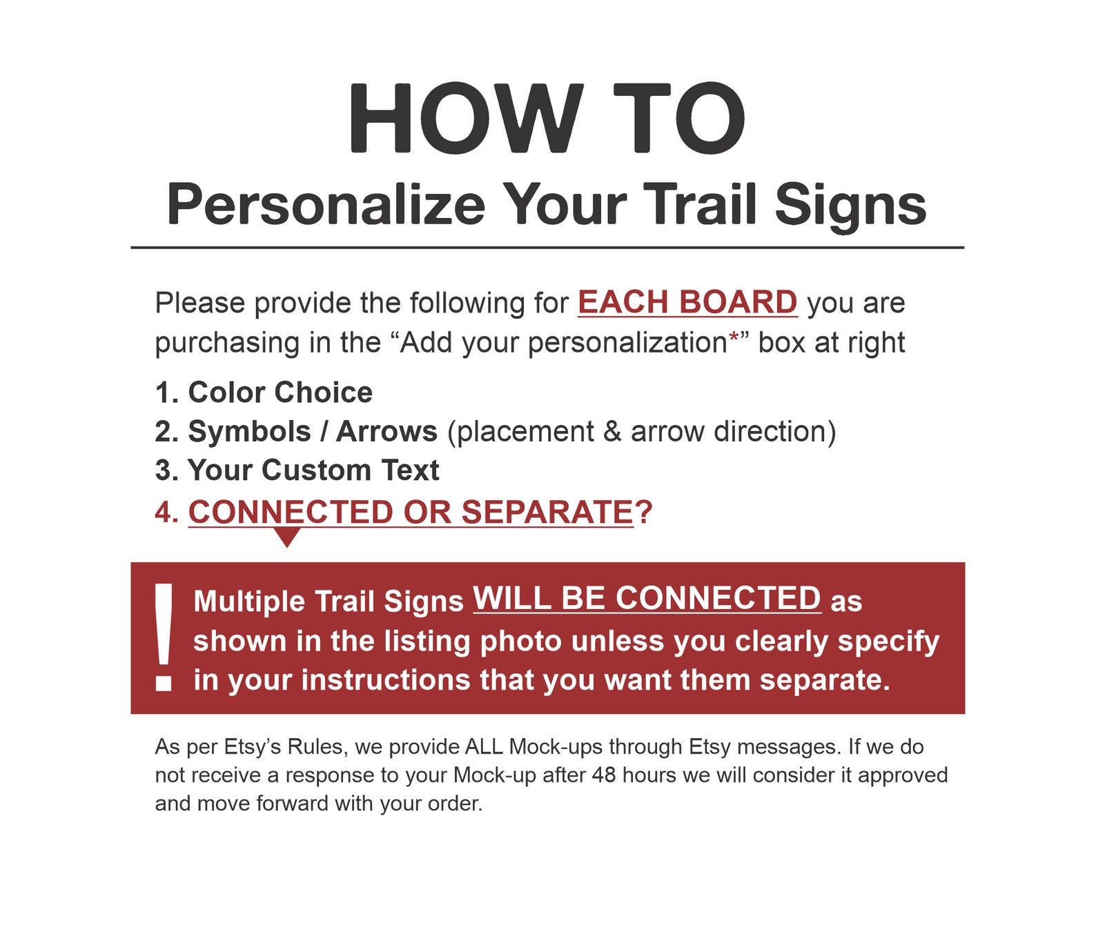 Personalized Ski Trail Signs Vintage Lodge Charm for Your Rustic Retreat - Image 3