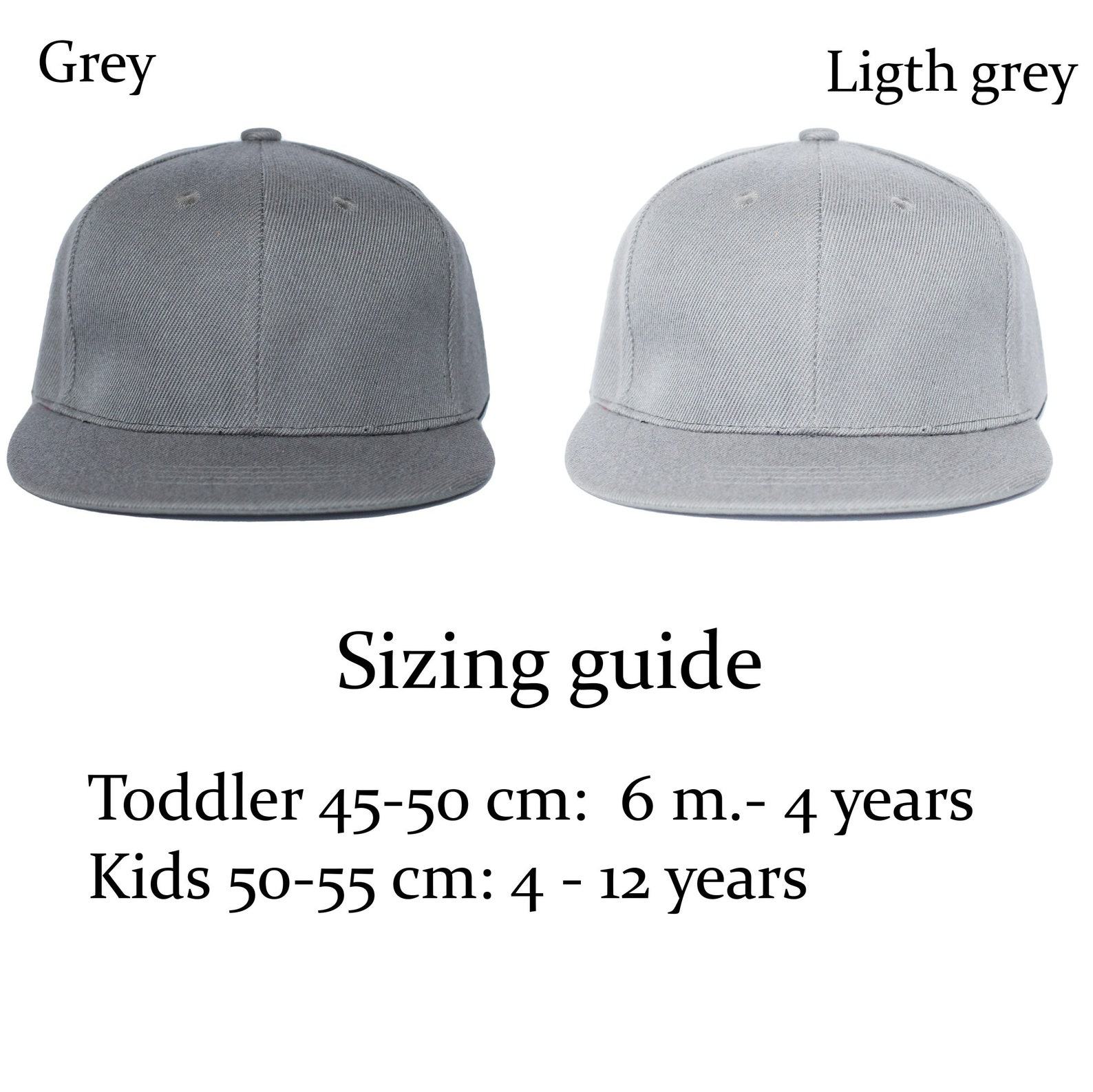 Personalized Snapback Hat for Kids Embroidered Custom Letters, Perfect for Boys, Girls, Announcements, and Family