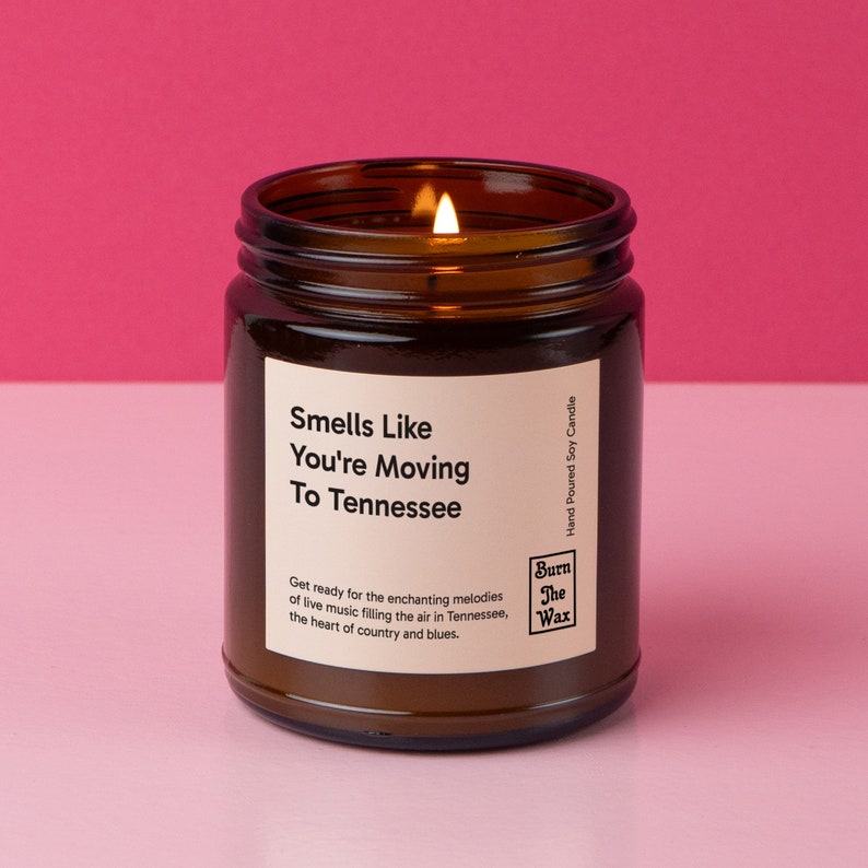 Personalized Soy Candle A Scent of New Beginnings for Your Loved One’s Journey