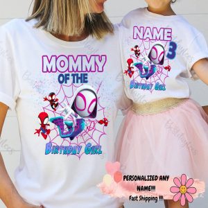 Personalized Spidey Birthday Shirts Celebrate Your Little Hero’s Special Day