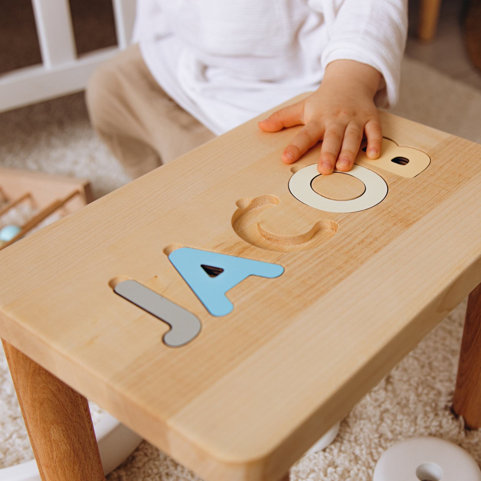 Personalized Step Stool Empower Your Little One with a Custom Throne