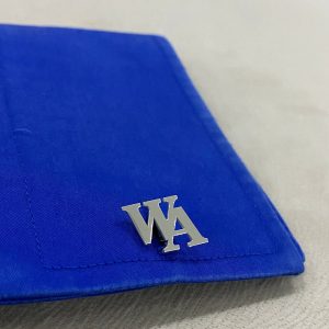 Personalized Sterling Silver Cufflinks Elevate Your Style with Custom Initials or Names