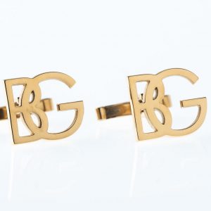 Personalized Sterling Silver Initial Cufflinks Elevate Your Style with Timeless Elegance