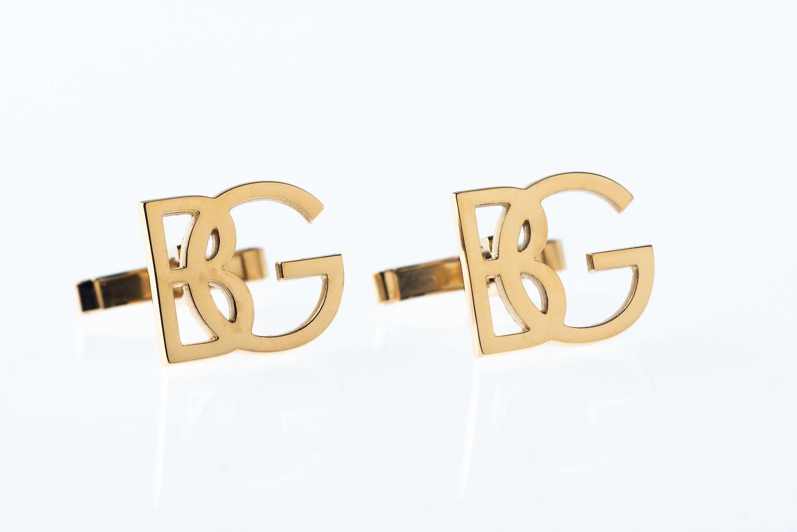 Personalized Sterling Silver Initial Cufflinks Elevate Your Style with Timeless Elegance - Image 5