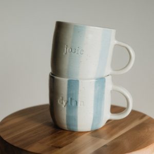 Personalized Striped Mug A Thoughtful and Unique Item for Every Occasion