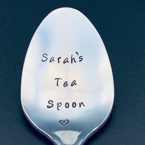 Personalized Tea Spoon A Unique Item for Tea Enthusiasts and Loved Ones