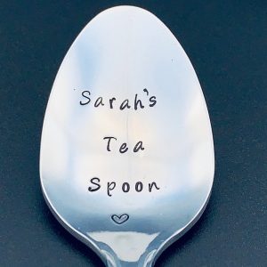 Personalized Tea Spoon A Unique Item for Tea Enthusiasts and Loved Ones
