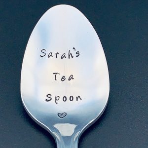 Personalized Tea Spoon A Unique Item for Tea Enthusiasts and Loved Ones