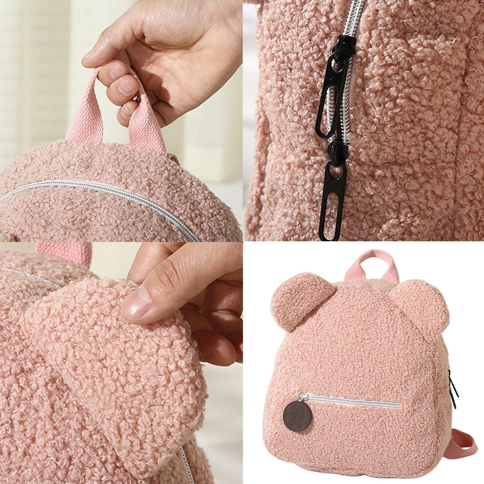 Personalized Teddy Bear Backpack for Kids – Cute & Fluffy Children’s Bag