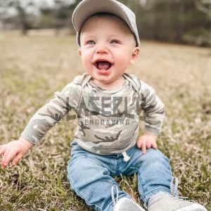 Personalized Toddler Ball Cap Mesh Back, Leather Patch, Interesting  for Items