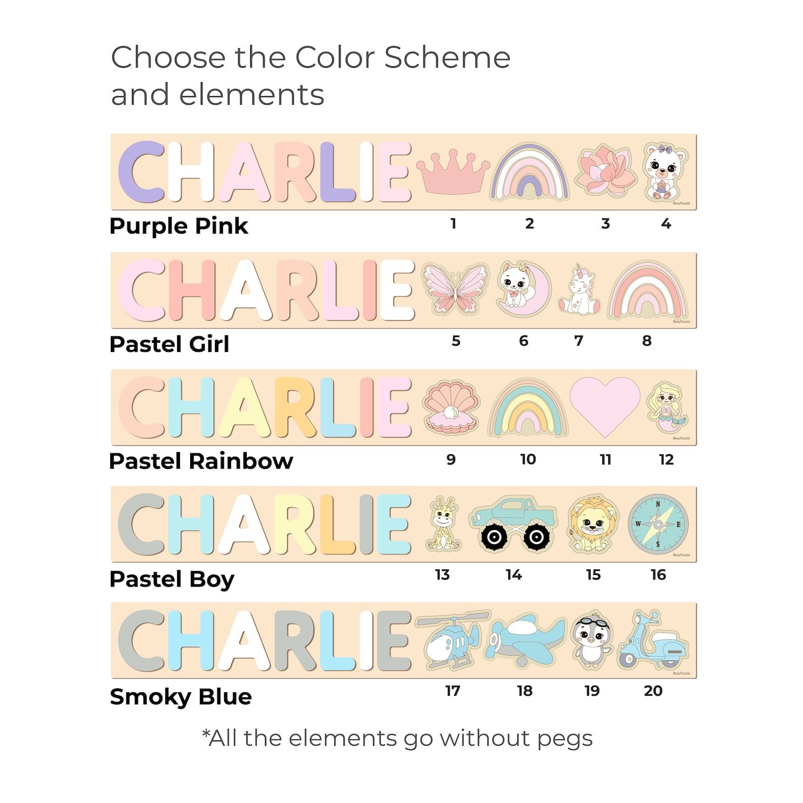 Personalized Toddler Name Puzzle A Unique and Educational Item for Little Ones