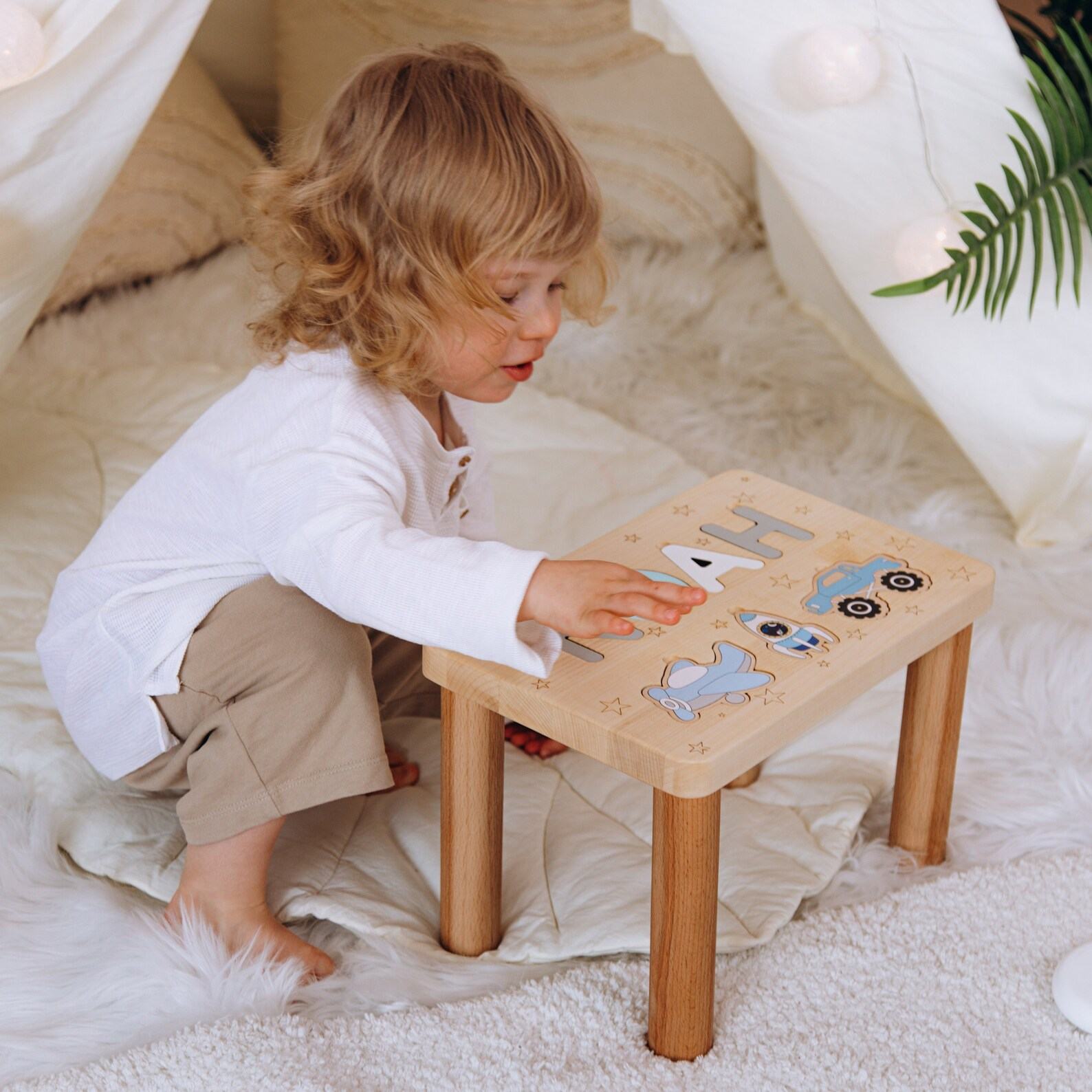 Personalized Toddler Step Stool A Unique Item for Little Ones
